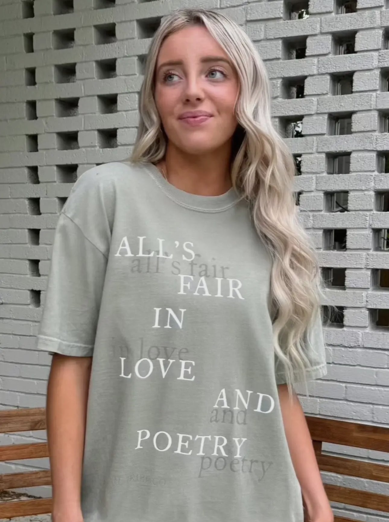 All's Fair Tee - Sandstone