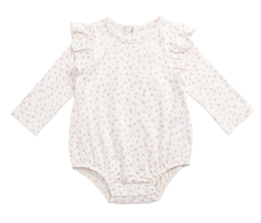 Organic Cotton Kinley Playsuit - Victoria Blush