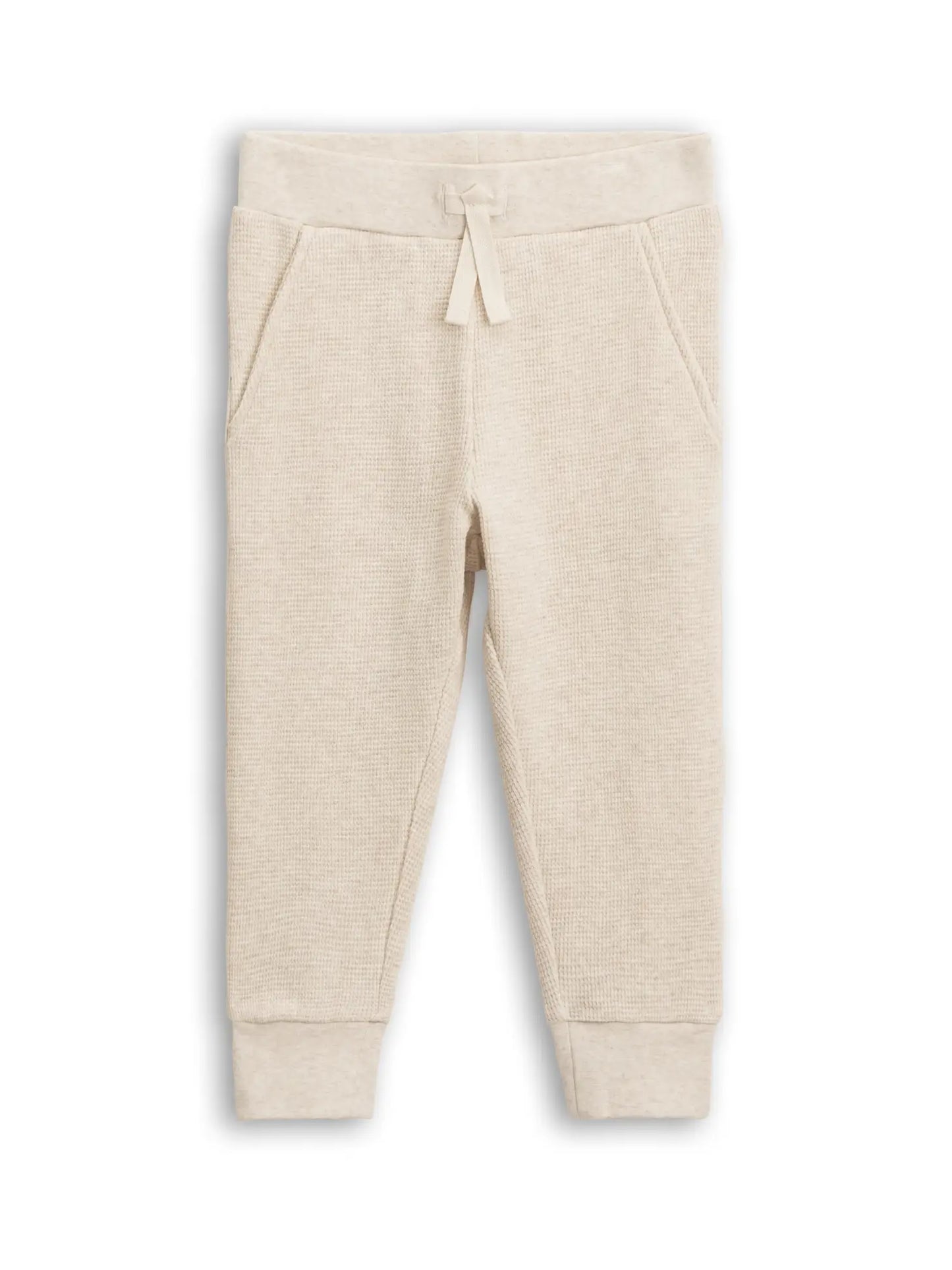 Nelson Waffle Knit Jogger | Heather Oat