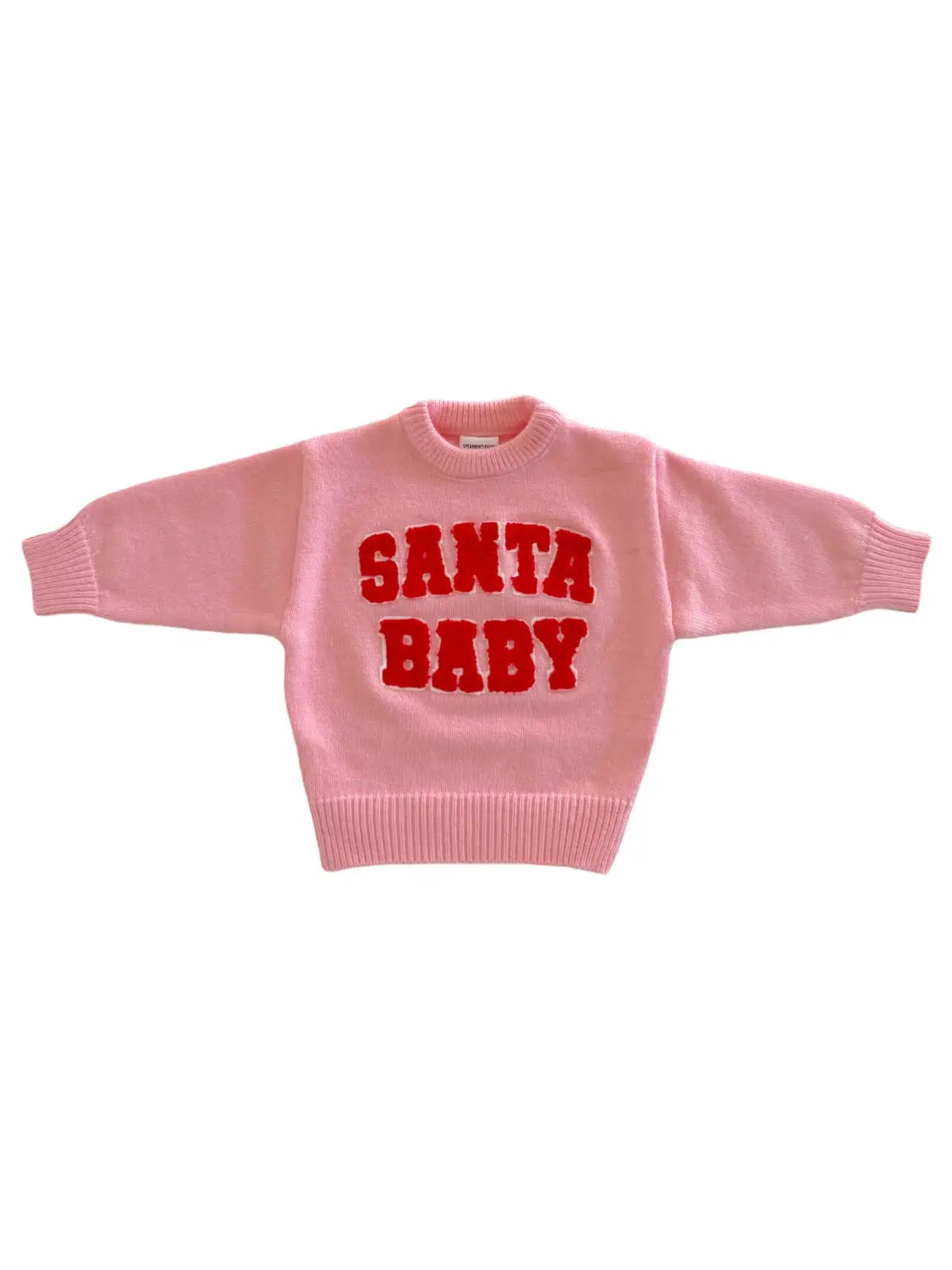 Knit Sweater / Santa Baby Pink