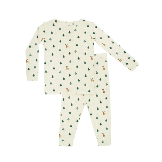 Deer Tree Farm Small Ribbed Two-Piece Set