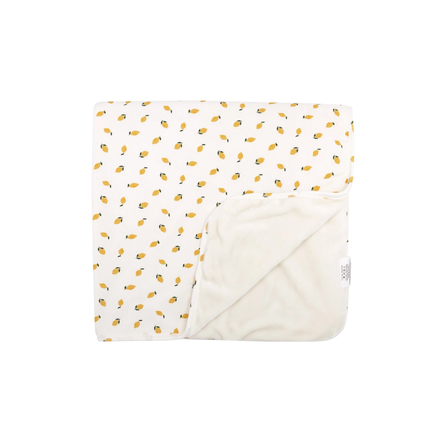 Lemons Small Ribbed Youth Blanket