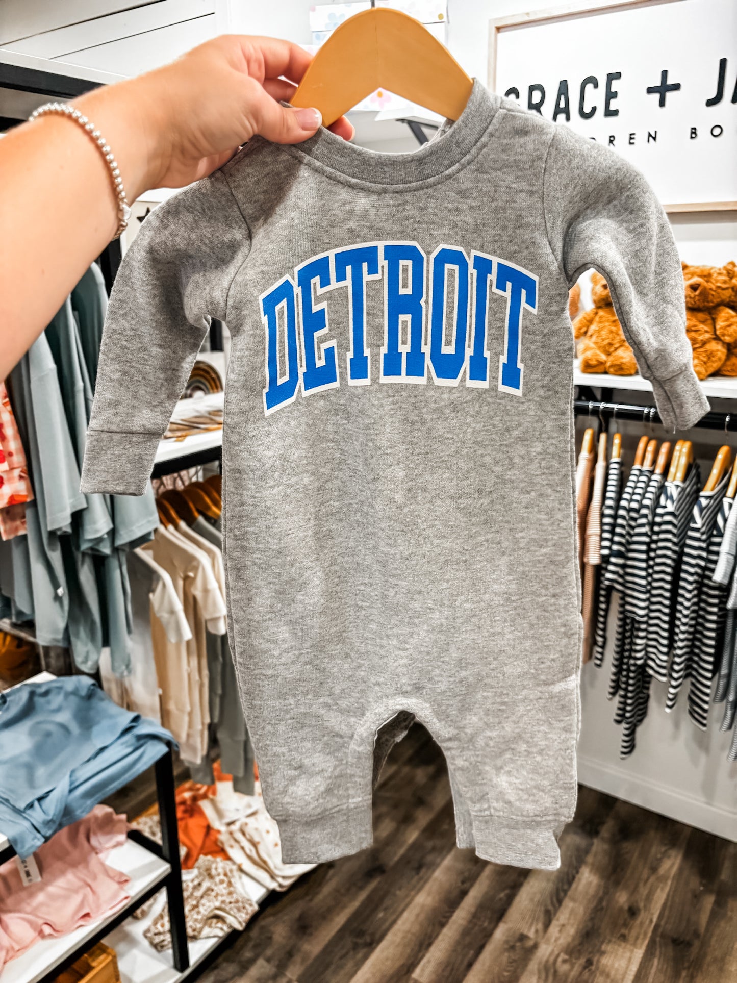 Infant Detroit Fleece One Piece