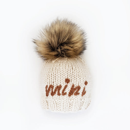 Mini Beanie Hat | Pecan
