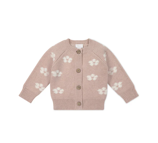 Harper Cardigan - Frankie Knit Rose