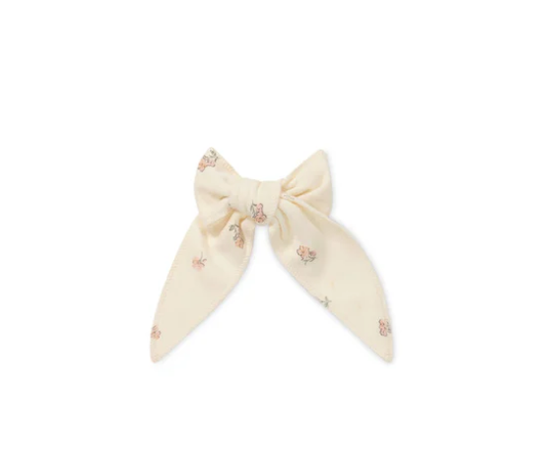 Organic Cotton Bow - Meredith Egret