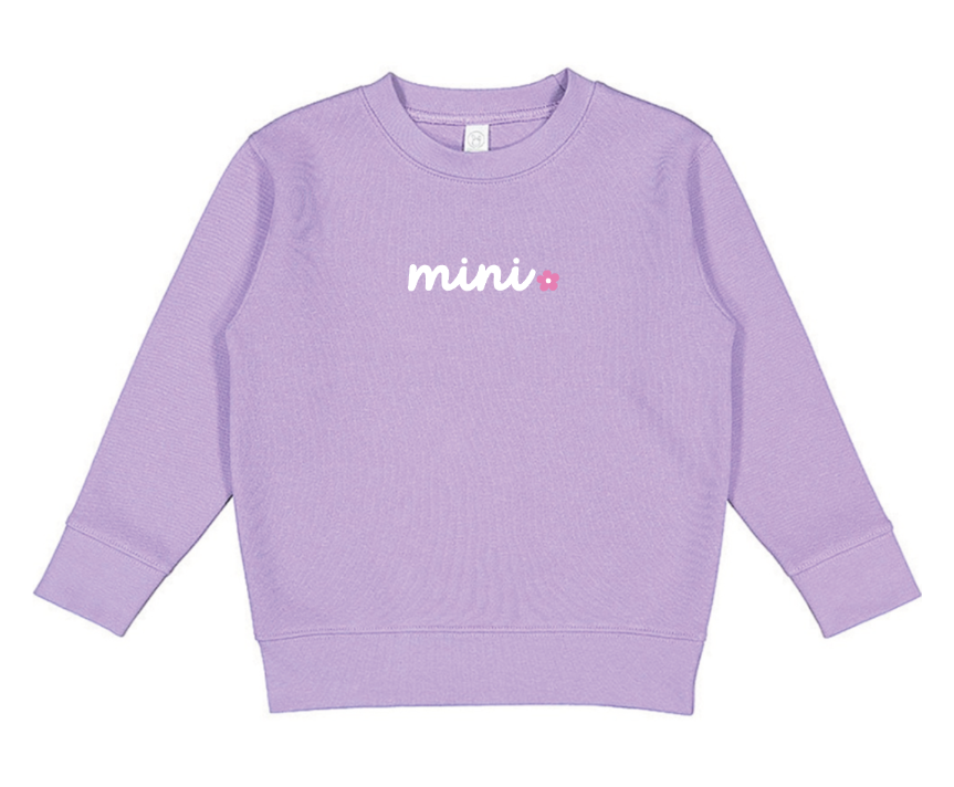 Mini Embroidered Crewneck