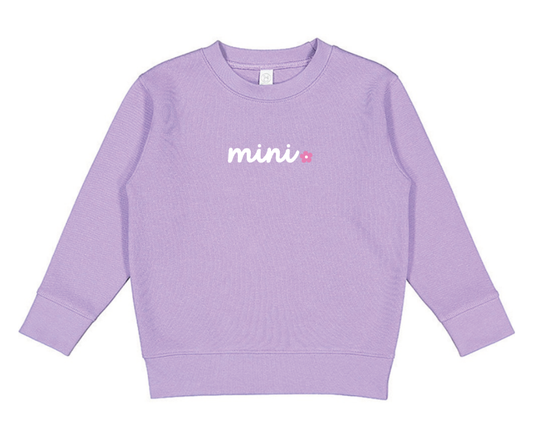 Mini Embroidered Crewneck