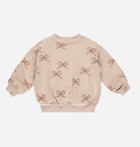 Rylee & Cru Relaxed Sweatshirt || Bows