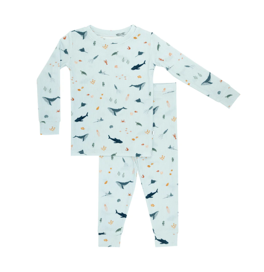 Under The Sea Small Ribbed Two-Piece Set