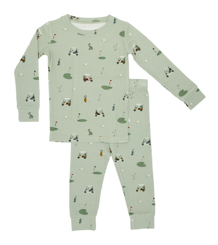 Golf Small Ribbed Two-Piece Set