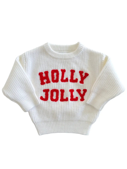 Knit Sweater / Holly Jolly