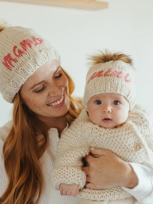Mama Beanie Hat | Pink