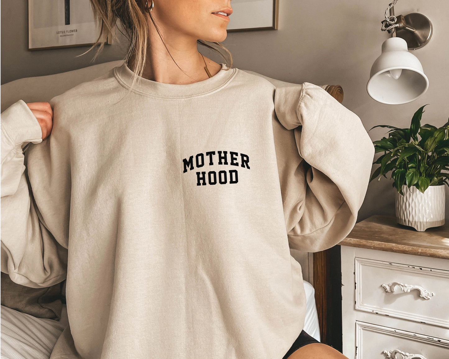 Motherhood Sweatshirt | Sand